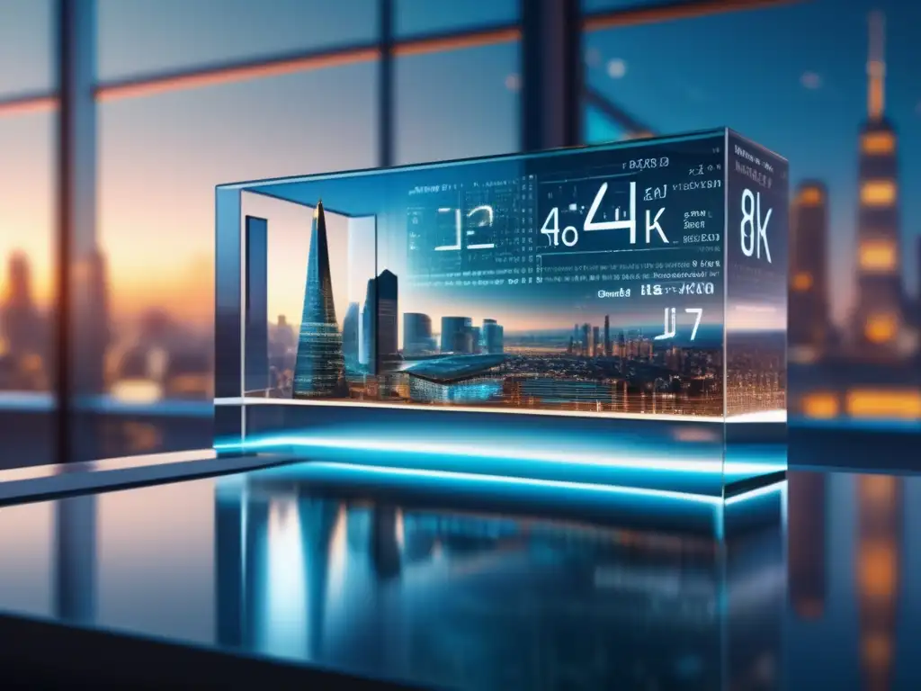 Una asombrosa imagen en 8k que muestra una compleja ecuación matemática escrita en un cristal