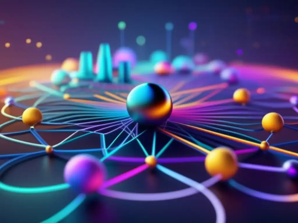 Un asombroso y detallado imagen 8k muestra la resolución de ecuaciones complejas mediante la visualización computarizada