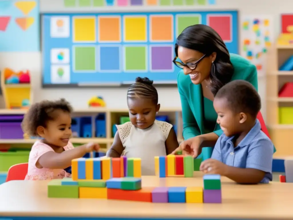 Descubre los beneficios de la neurociencia infantil en un aula vibrante y moderna