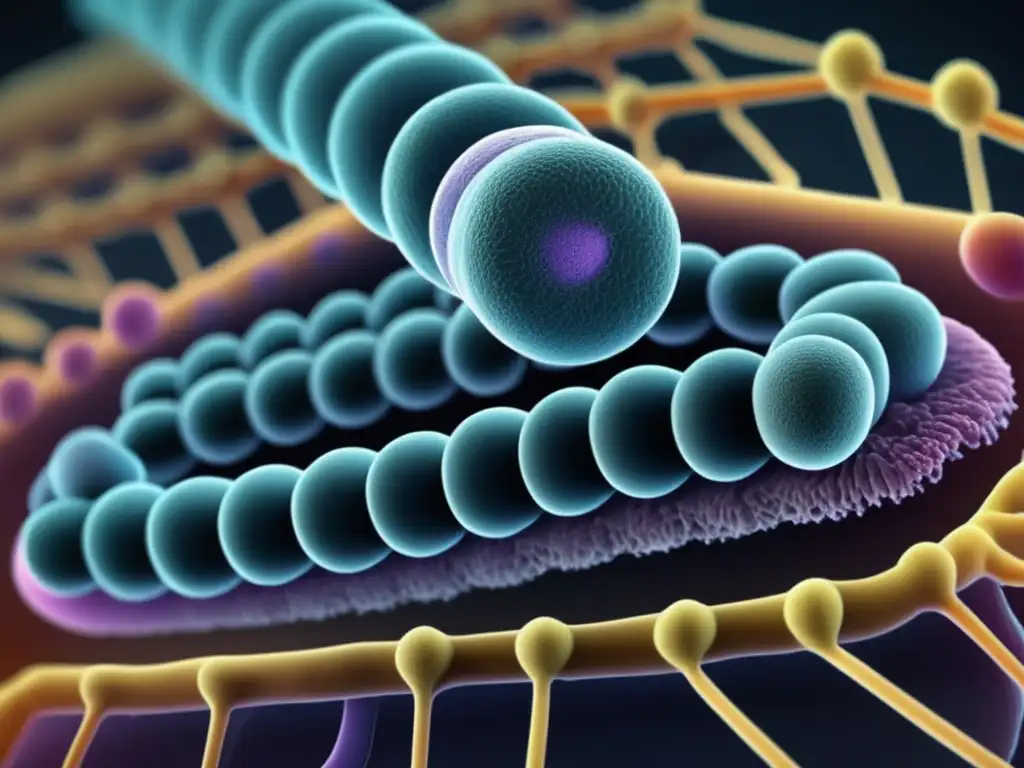 Un detallado microscopio electrónico muestra la estructura de bacterias resistentes a antibióticos