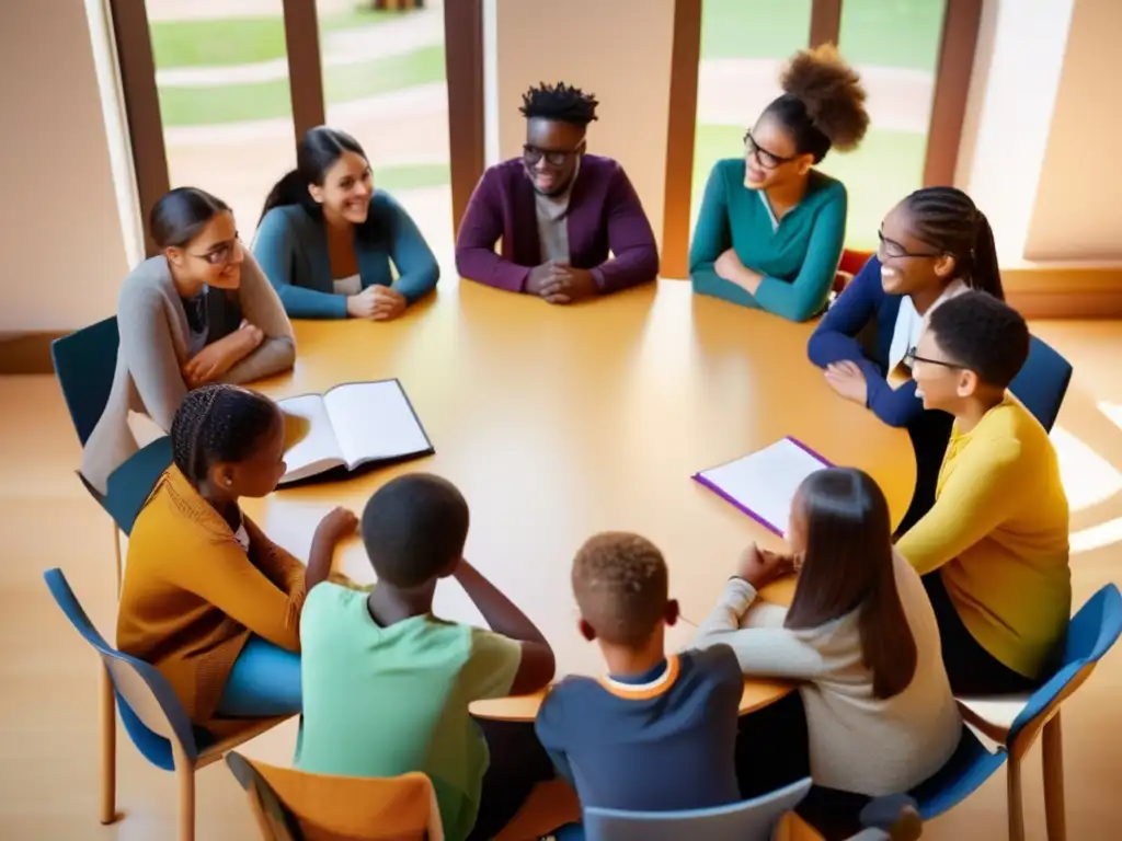 Una emocionante imagen de tutorías personalizadas para dificultades de aprendizaje