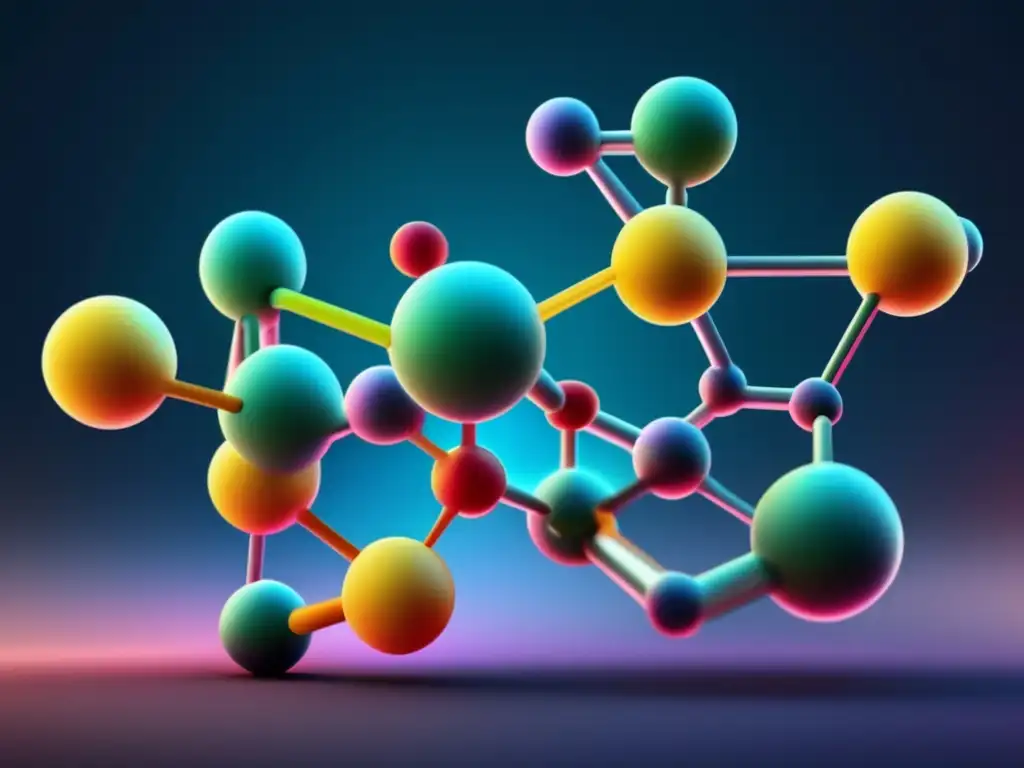 Una fascinante imagen de una estructura orgánica simplificada en 8k, que resalta su complejidad y belleza