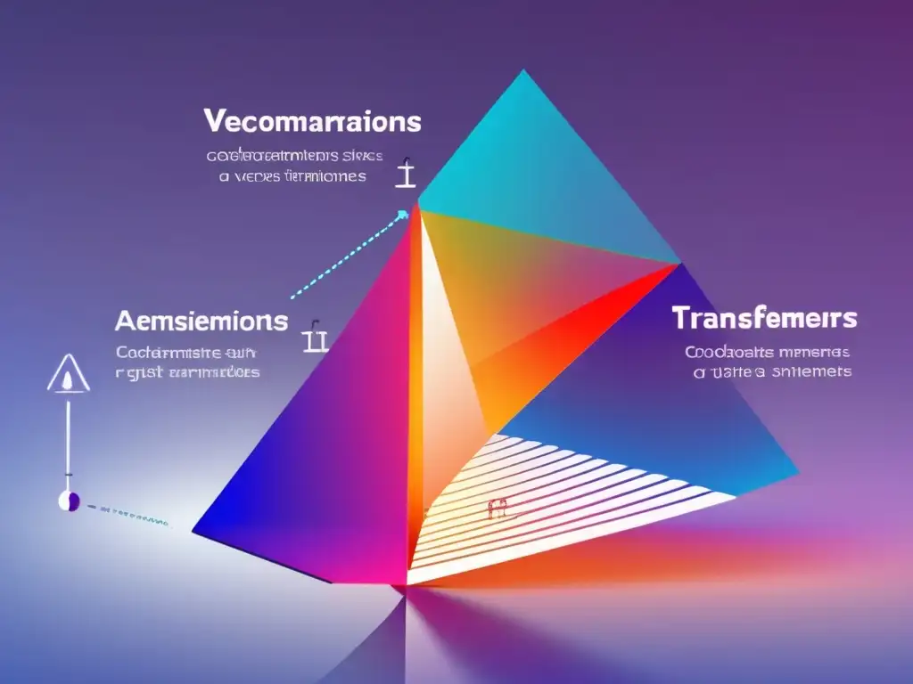 Un fascinante sistema de coordenadas tridimensionales con vectores y transformaciones lineales