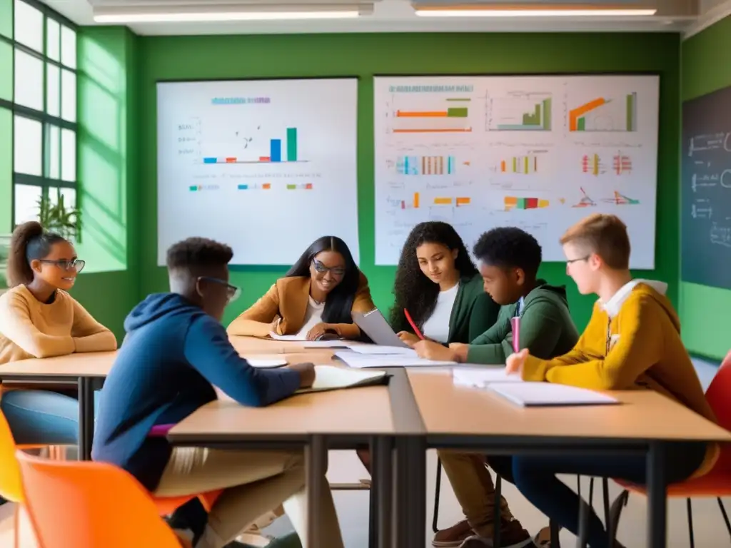 Un grupo de estudiantes se reúne en una sesión de tutoría especializada en Sumas de Gauss