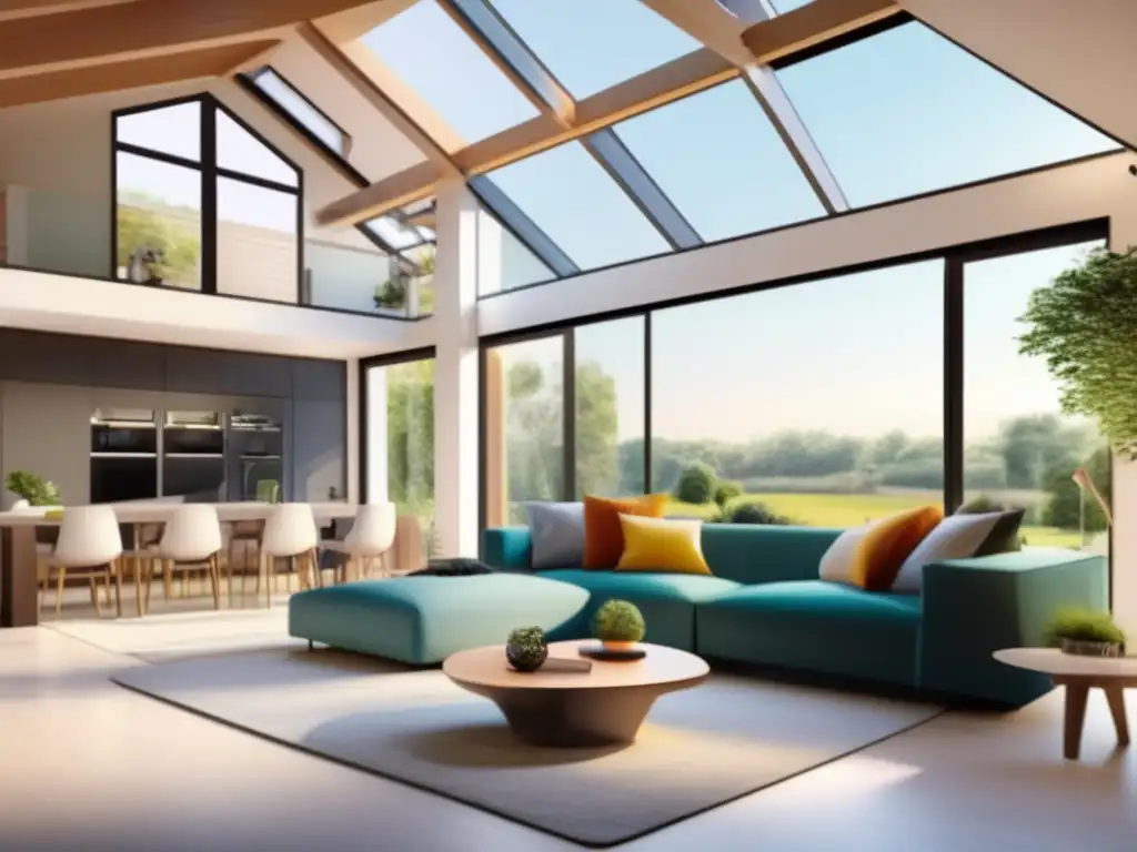 Un hogar inteligente y ecológico, diseñado con estilo