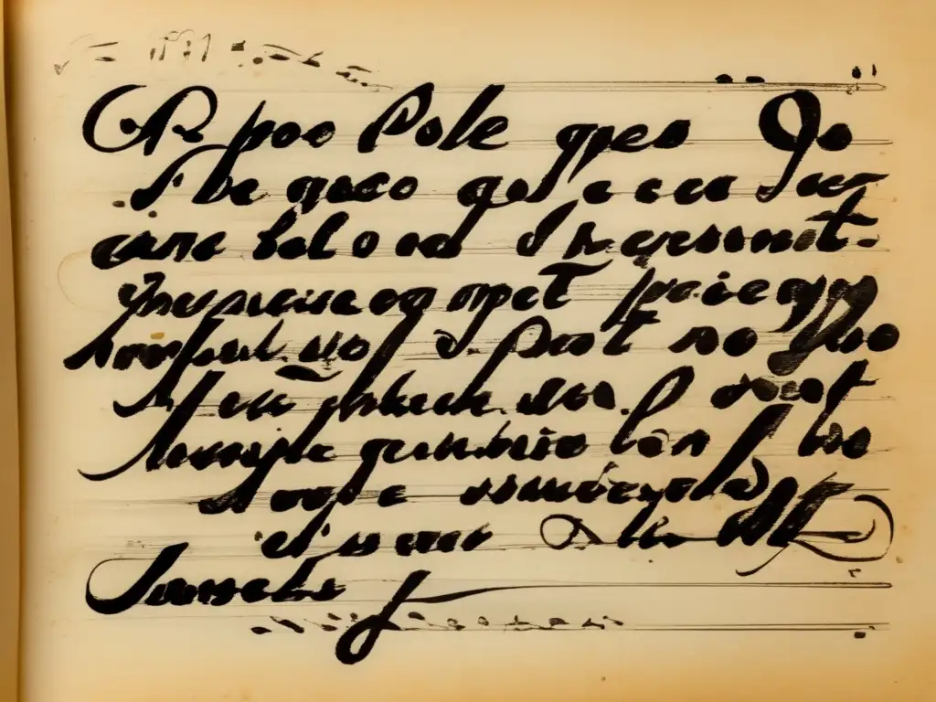 Una imagen detallada y expresiva de una página manuscrita del 'Trilce' de César Vallejo, resaltando la importancia de la poesía del autor en 'Trilce'