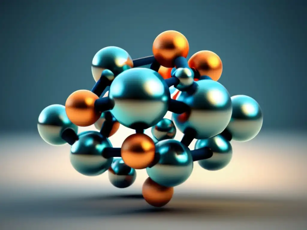 Importancia de la geometría molecular en compuestos químicos: Una estructura molecular simétrica y precisa resalta la esencia de la química inorgánica