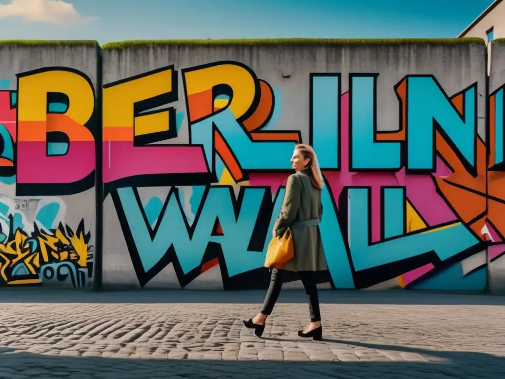 El impresionante arte callejero en el Muro de Berlín refleja la tensión de la Guerra Fría y la expresión artística