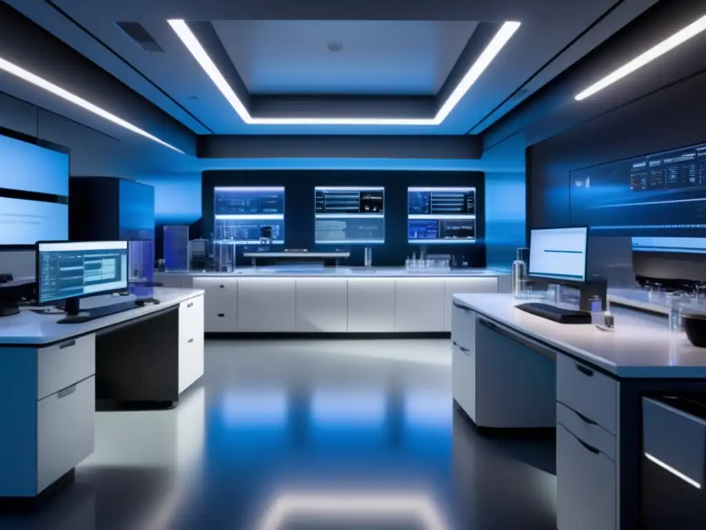 Descubre la excelencia de la espectroscopía en un moderno laboratorio Un laboratorio de vanguardia muestra la importancia de la espectroscopia en química orgánica