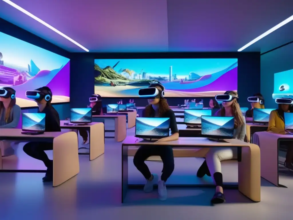 Revolucionaria experiencia de realidad virtual en el aula de arte y diseño Un mundo digital de infinitas posibilidades se abre ante los estudiantes de Arte y Diseño, sumergidos en la Realidad Aumentada