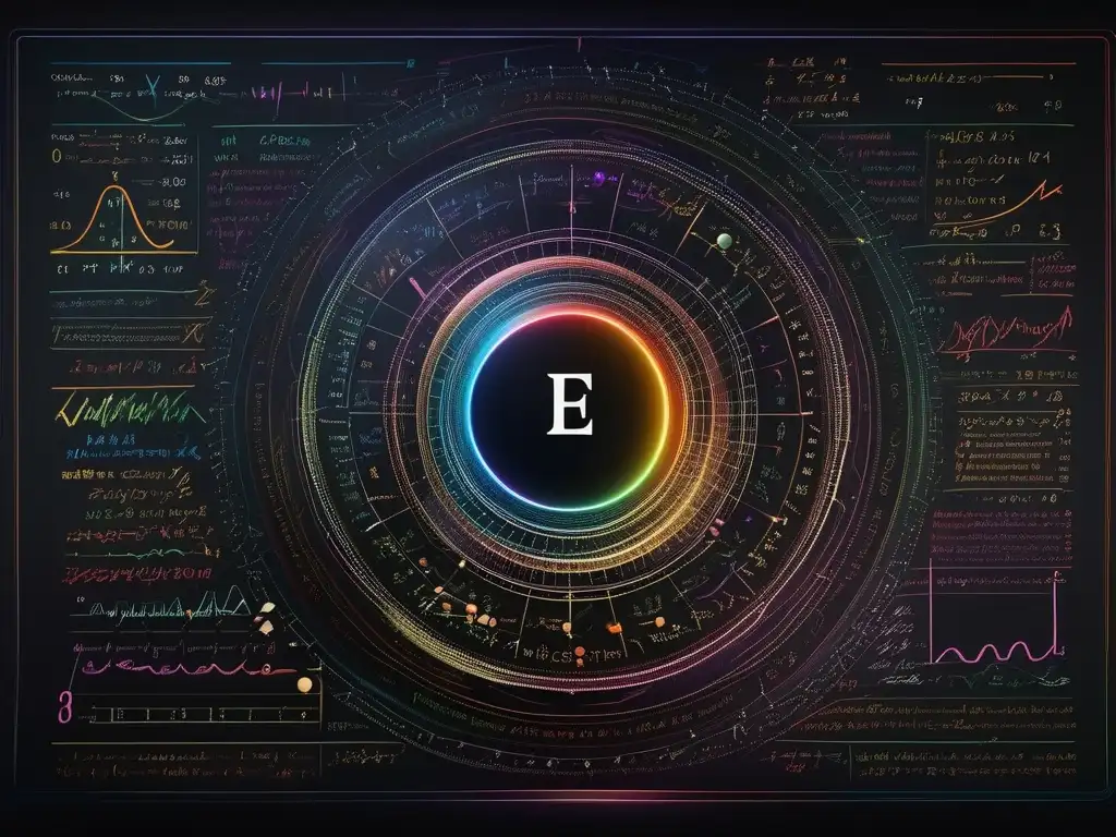 La profunda unión entre matemáticas y física se revela en esta imagen de una elegante ecuación escrita en una pizarra negra